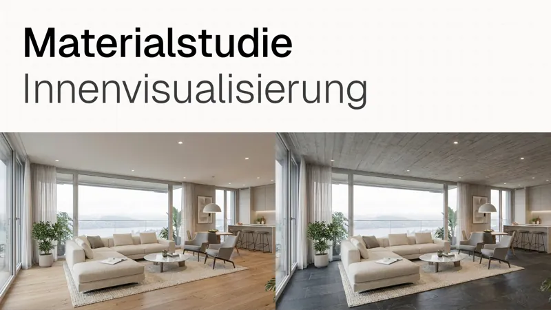 Materialstudie — Innenvisualisierung